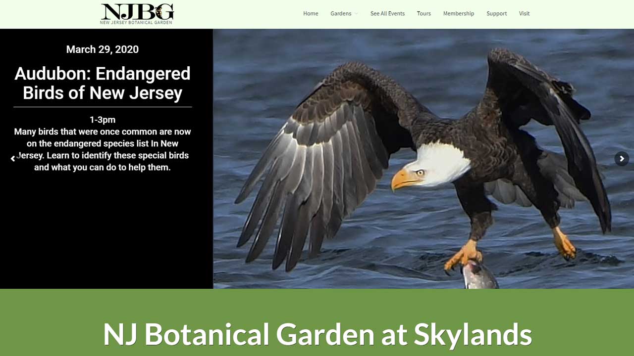 Nj Botanical Garden 2020 Web Developers Studio A Bergen